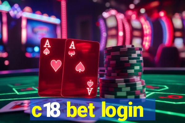 c18 bet login